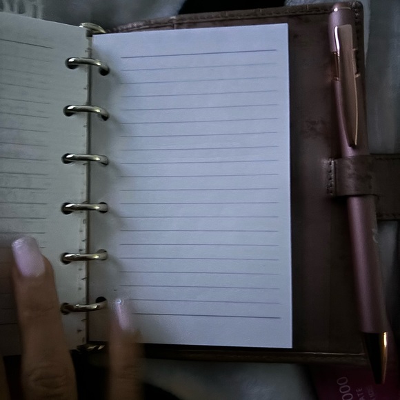 Gucci Authentic Guccissima embossed leather  Rose metallic agenda *chk video* - Picture 16 of 17